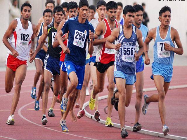 National Athletics Championship 2013 at Sports Complex, Islamabad