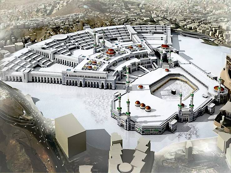 Король Саудовской Аравии запускает пять проектов расширения Мечети Аль Харам