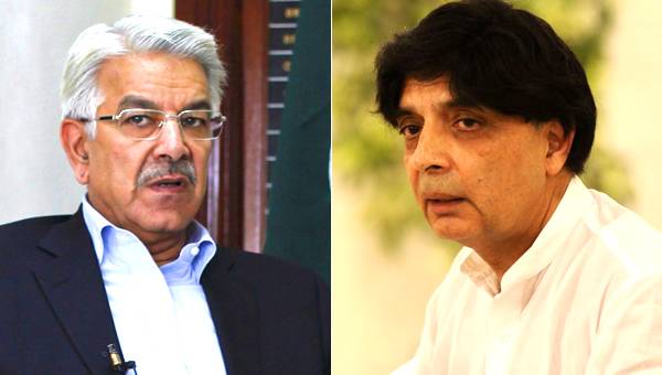 Asif, Nisar feud intensifies - asif-nisar-feud-intensifies-1444910709-8647