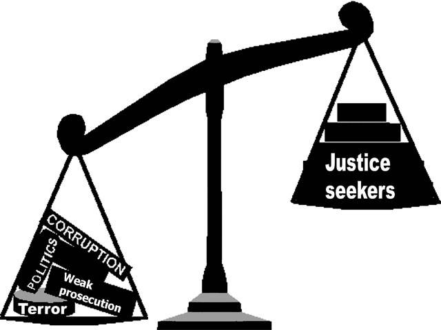 Corruption in the justice or legal system   true conspiracies