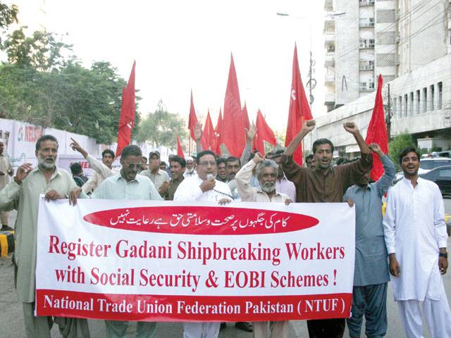 Labourers demand rights 