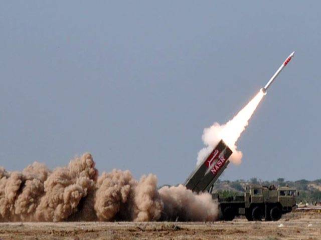 Pakistan test-fires Hatf IX (Nasr) missile