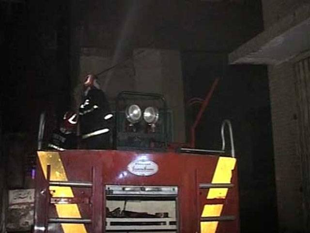 Lahore building blaze claims six lives