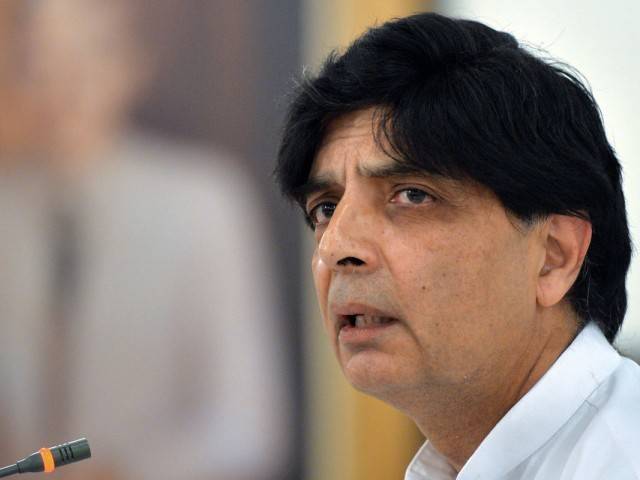 Nisar lauds Sindh Rangers’ role in Karachi operation