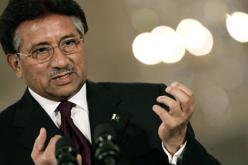 Taliban Commander Fazalullah has the support of India and Afghanistan: Musharraf