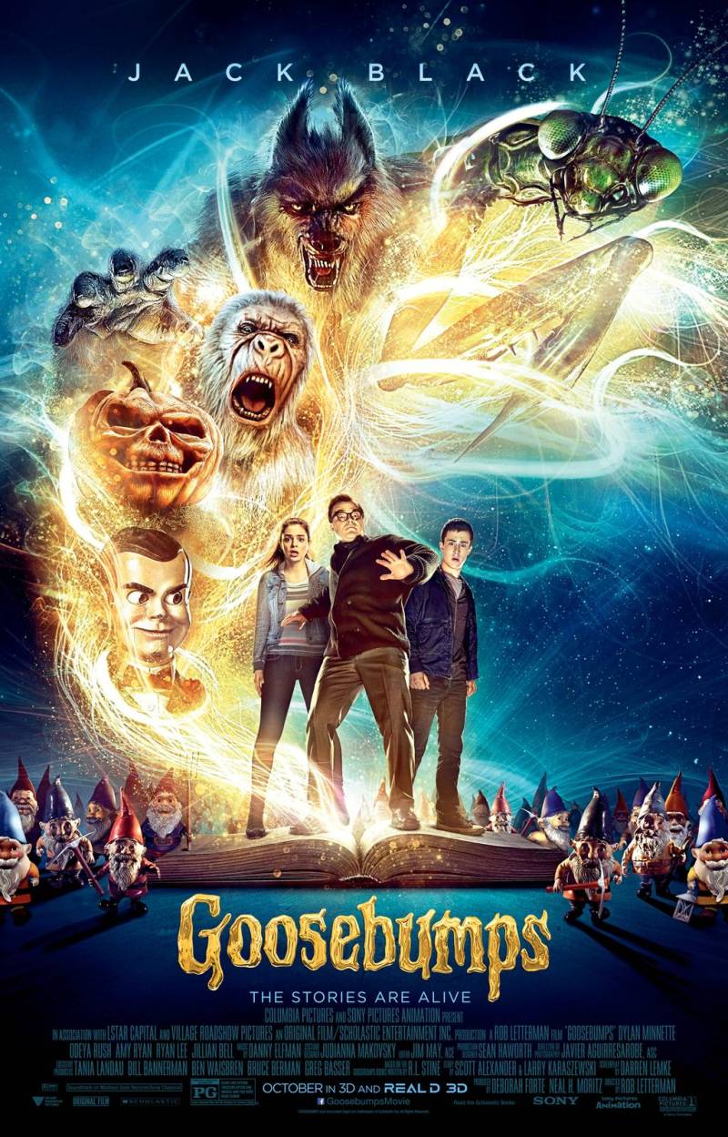 ‘Goosebumps’ trailer brings R.L. Stine’s monsters to life!