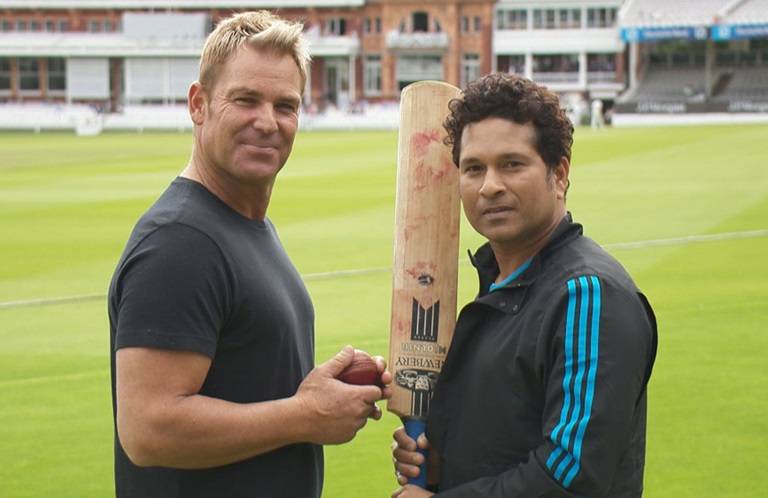 Tendulkar, Warne selling cricket to New Yorkers