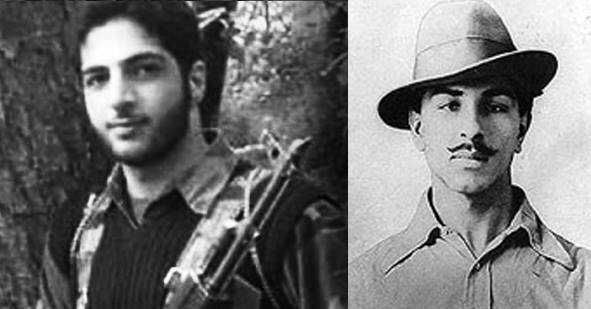 Burhan Muzaffar Wani is the Bhagat Singh of occupied Kashmir