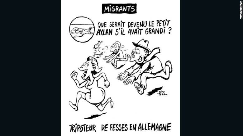 If Charlie Hebdo’s satirical Aylan Kurdi cartoon is making you cringe it has done its job