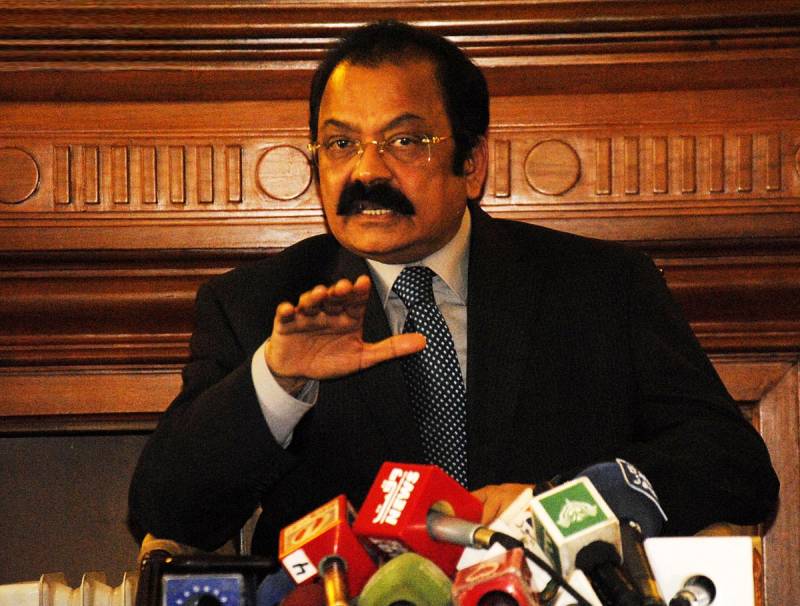 5,221 people detained since Lahore blast: Sanaullah