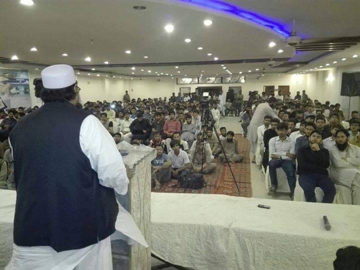 What good is Zarb-e-Azb and the NAP if Hafiz Saeed is giving lectures at UET Lahore?