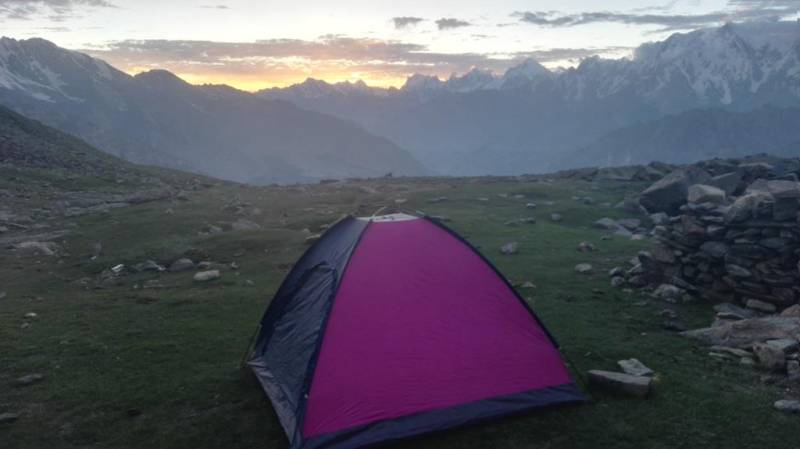 Trek to the highest altitude Rush Lake in Pakistan