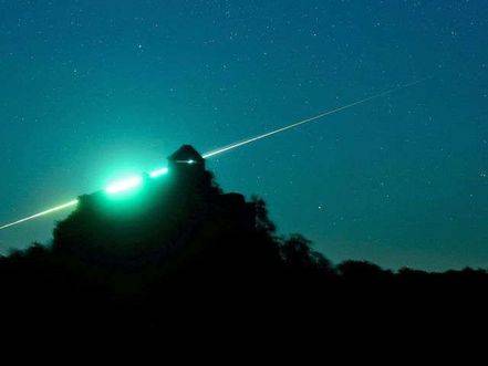 'Meteor' causes panic in Pakistan's mountainous north