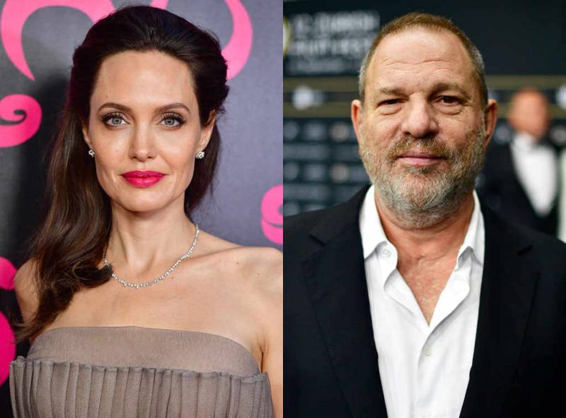 Angelina Jolie one of the stars who accused Harvey Weinstein of sexual ...