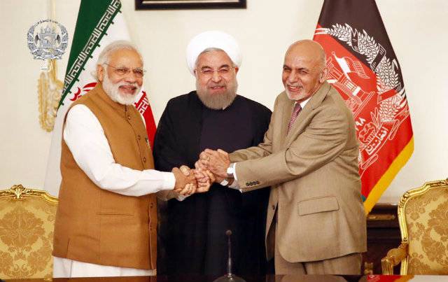 India begins trade path to Afghanistan through Iran