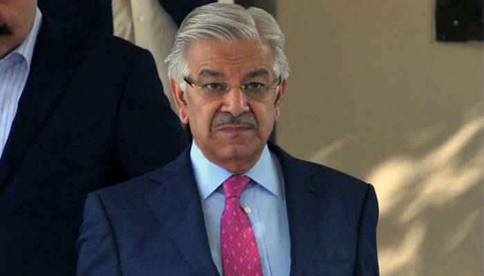 Khawaja Asif submits reply in High Court