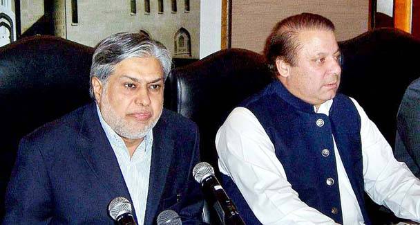 Former PM meets Ishaq Dar in London