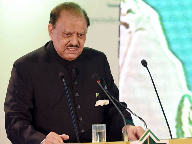 Pak-China relationship is like lips and teeth: President Mamnoon 