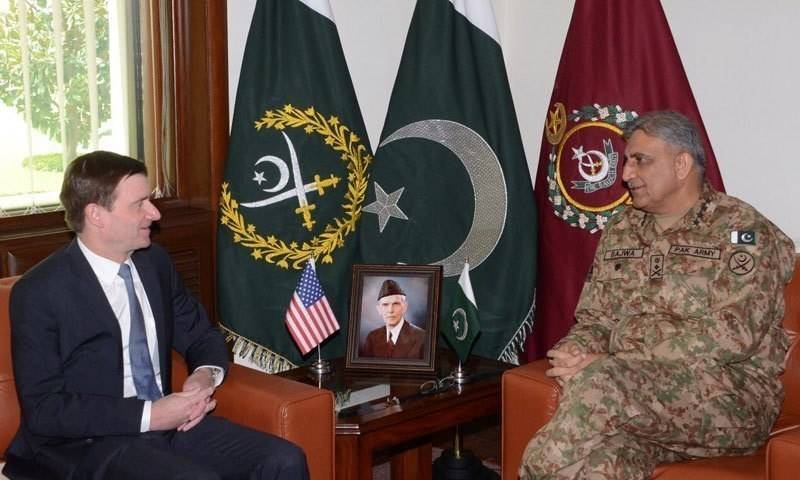 Outgoing US Ambassador meets Army Chief 