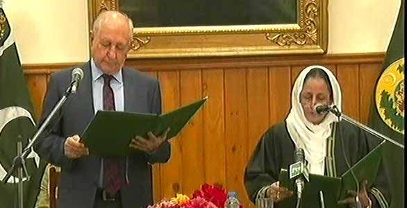 First-ever woman judge, Justice Tahira takes oath as CJ BHC