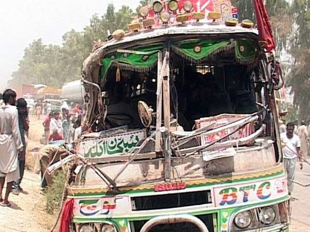 Seven of family killed in DI Khan truck-car collision