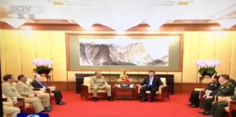 COAS calls on Chinese President Xi