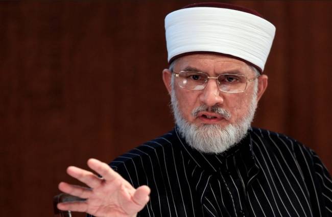 Tahirul Qadri pins hope on PM Imran for justice in model town incident 