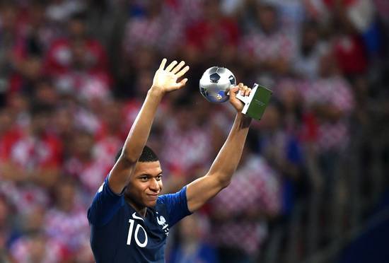 19-year-old Mbappe is Time magazine's 'Future of Soccer'