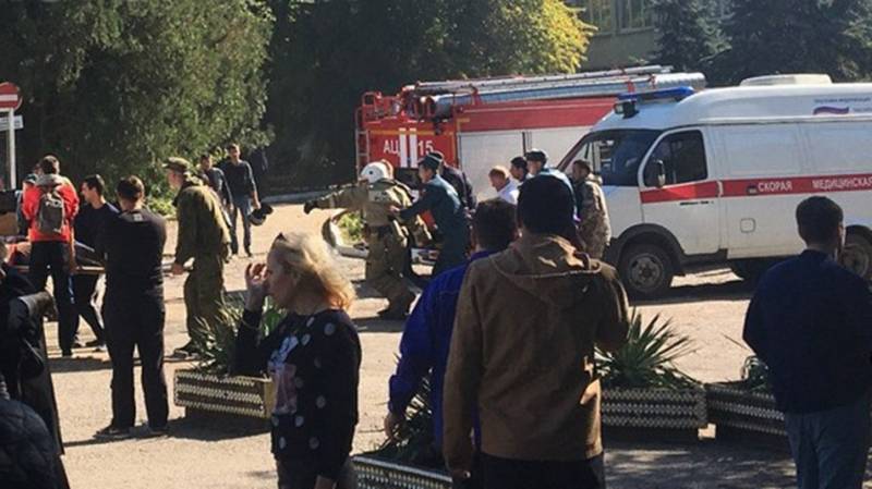 At least 17 killed in blast at Crimea college