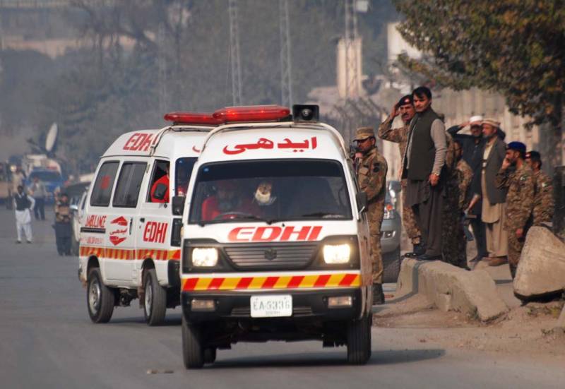 12 school children injured as school van hits train in Narowal