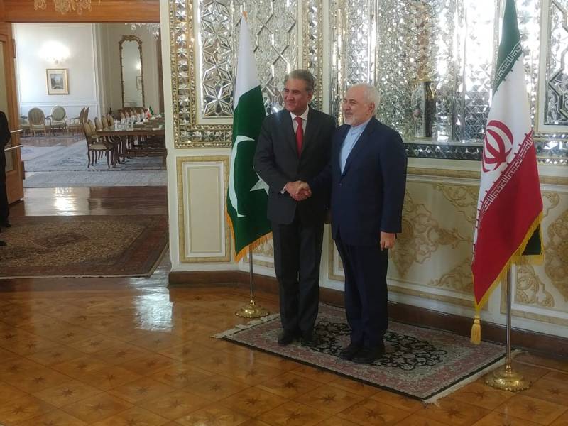 FM Qureshi, Javad Zarif discuss bilateral relations, regional situation