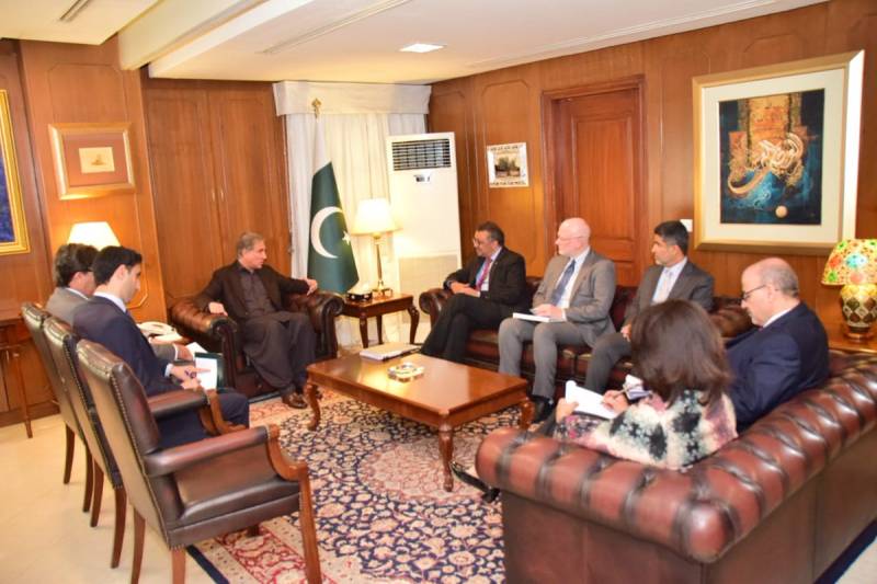 Qureshi discusses polio eradication with WHO DG