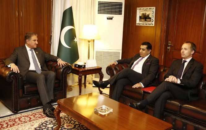 FM Qureshi lauds APPG report about HR violations in IOK