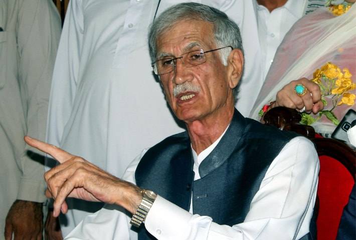 Pakistan peace loving country but compelled to retaliate: Pervez Khattak