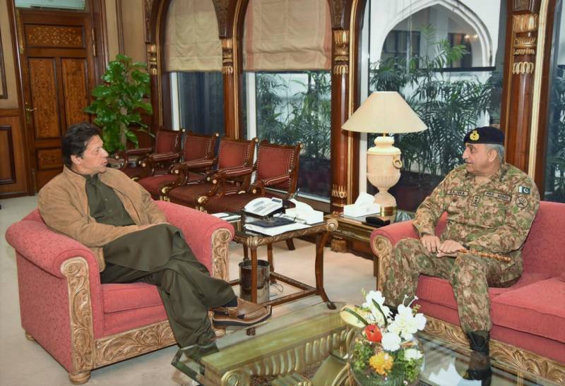 PM Imran, Army Chief Bajwa exchange views on matters relating to national security