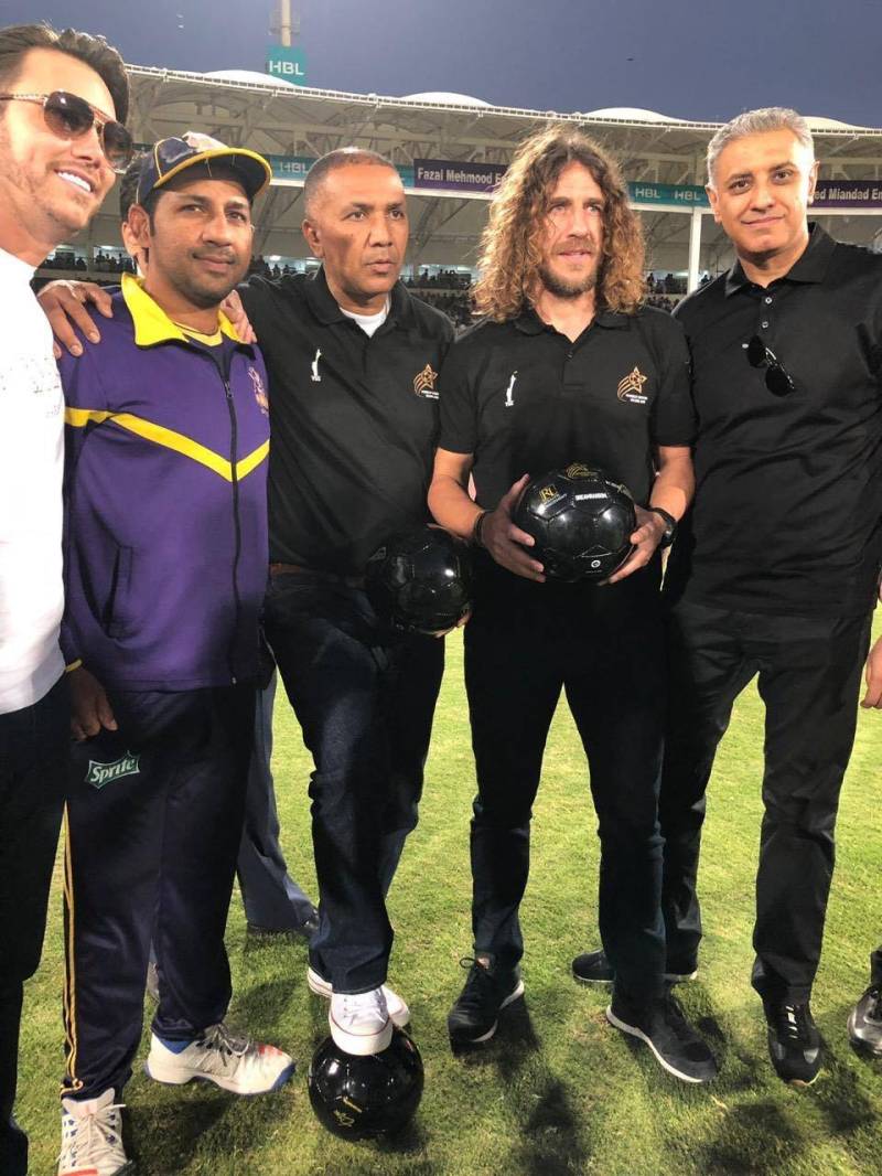 Captain Fantastic Puyol kicks of WSS tickets at PSL Final