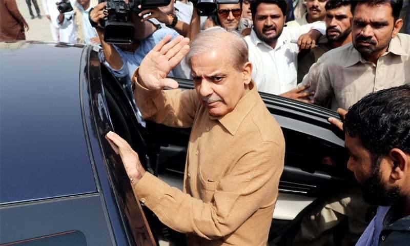 Shehbaz Sharif lands in Pakistan