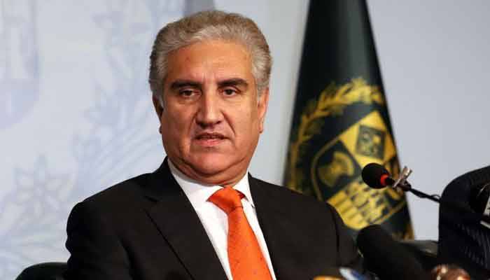 FM Shah Mehmood Qureshi lands in US ahead of PM visit