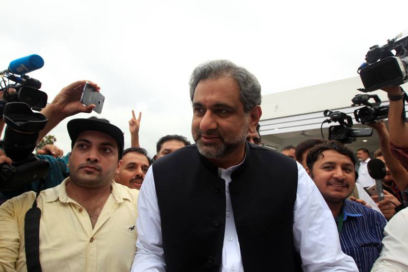 Shahid Khaqan Abbasi's remand extended by NAB till August 15