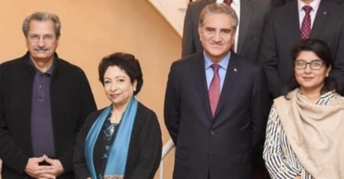 FM Qureshi congratulates Maleeha Lodhi on completion of tenure