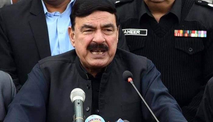 Sheikh Rasheed says there is no room for protest in Islamabad