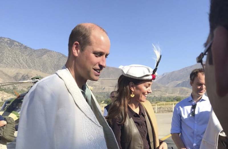 Royal visit Pakistan: William and Kate arrive in Chitral 