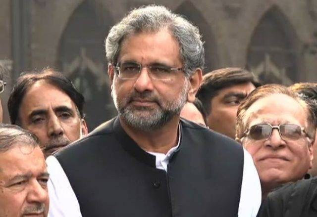 NAB opposes Shahid Khaqan Abbasi's bail plea in LNG case 