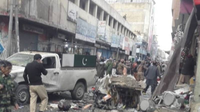 Bomb blast rattles Quetta city, 15 lives lost