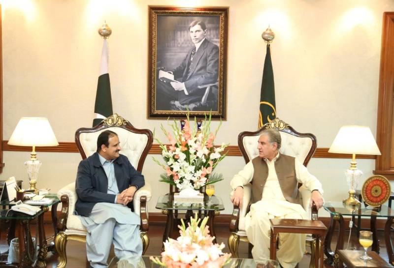 Qureshi, Buzdar discuss establishment of Southern Punjab secretariat