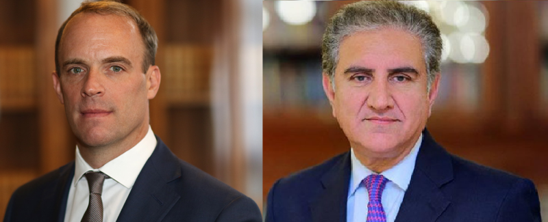 FM Qureshi, British counterpart discuss coronavirus outbreak 