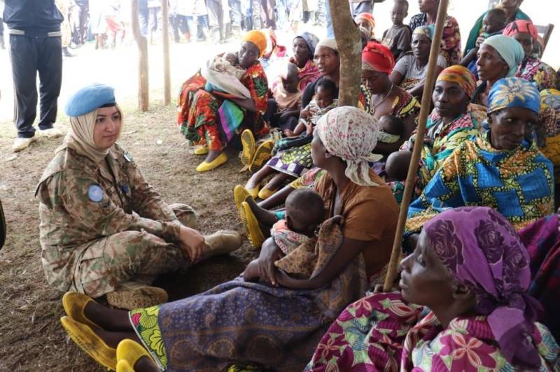 Pakistani female peacekeepers forging strong ties with Congolese people to build peace: Team leader