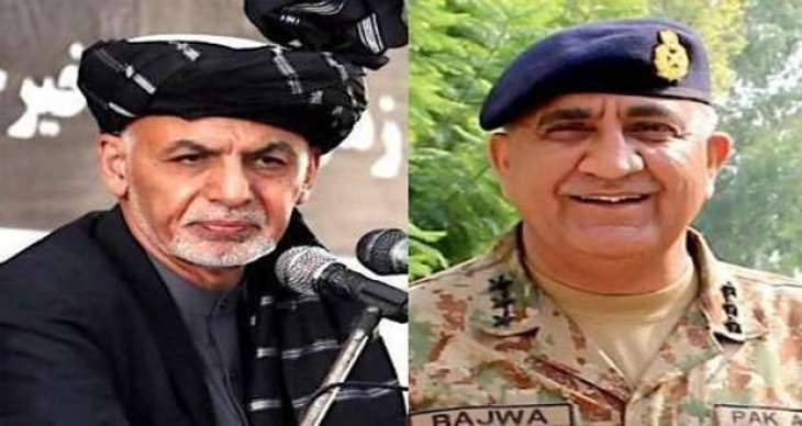 COAS Bajwa, Afghan President Ghani discuss Afghan peace process