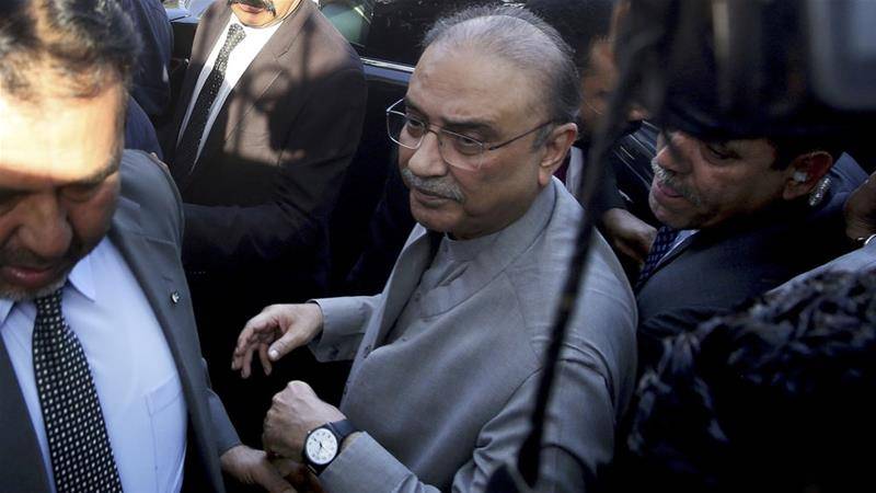 AC issues arrest warrant against Zardari in Toshakhana case