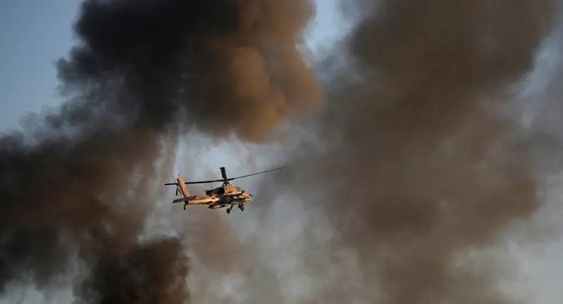 Israeli helicopters attack targets in Southern Syria, IDF says